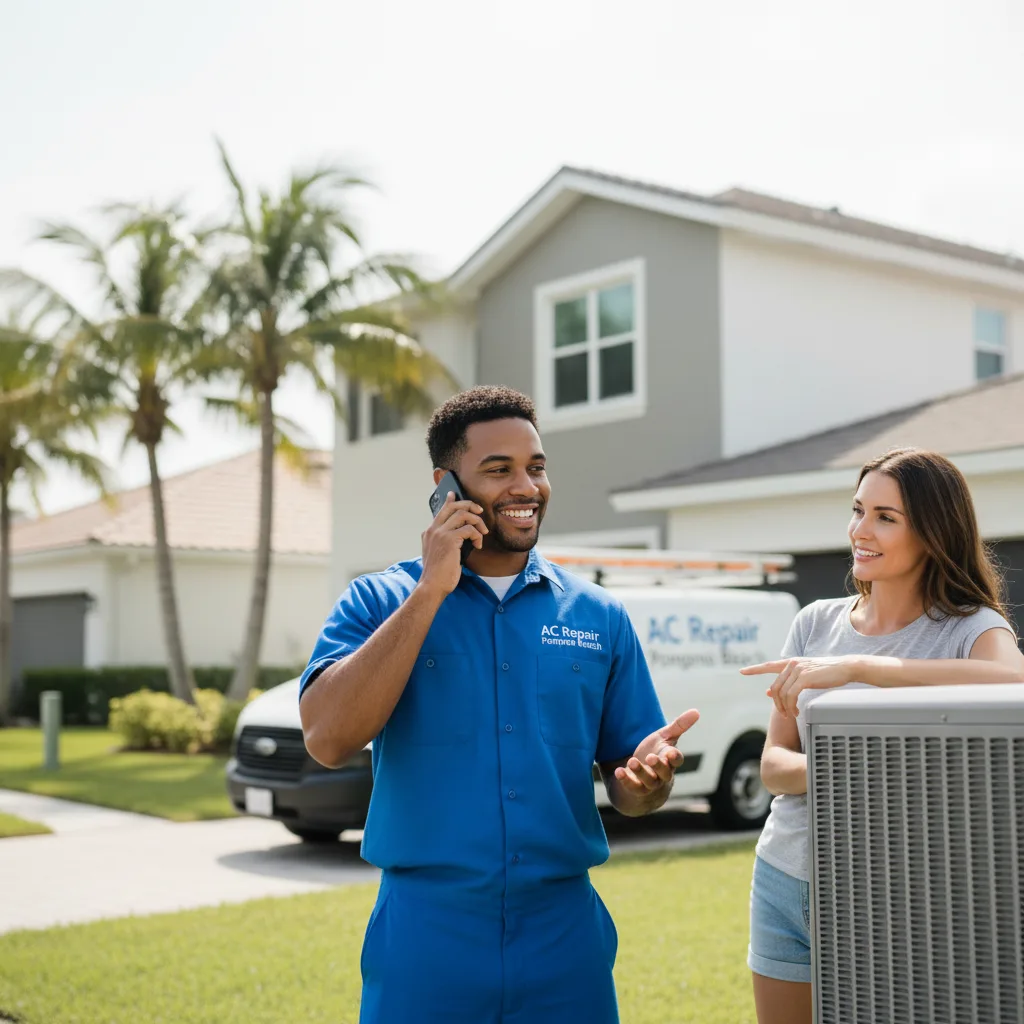 AC Repair Pompano Beach customer support in Old Orchard Beach